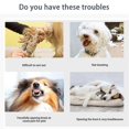 thumbnail image 5 of Supplies Open Knot Comb Pet Hair Remover Brush Dog Comb Cats Grooming Tools, 5 of 5