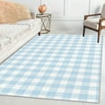 thumbnail image 5 of 5'x7' carpet non slip grip big carpet for bedroom big area rug corner rug grippers for area rugs neutral area rug, 5 of 10