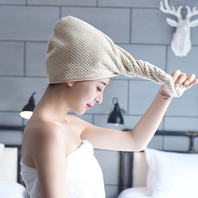 Hot6sl Liquidación de Ahorros de Verano Toalla de Secado Rápido Toalla de Secado Rápido Toalla Baotou Gorro de Ducha para Adultos
