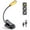 Black, variant on Glocusent Mini Rechargeable 10 LED Amber Book Light for Reading in Bed, Eye-Care Clip on Reading Light Up to 80 Hrs, 3 Brightness x 3 Color Modes, Perfect Little Book Light for Readers & Kids