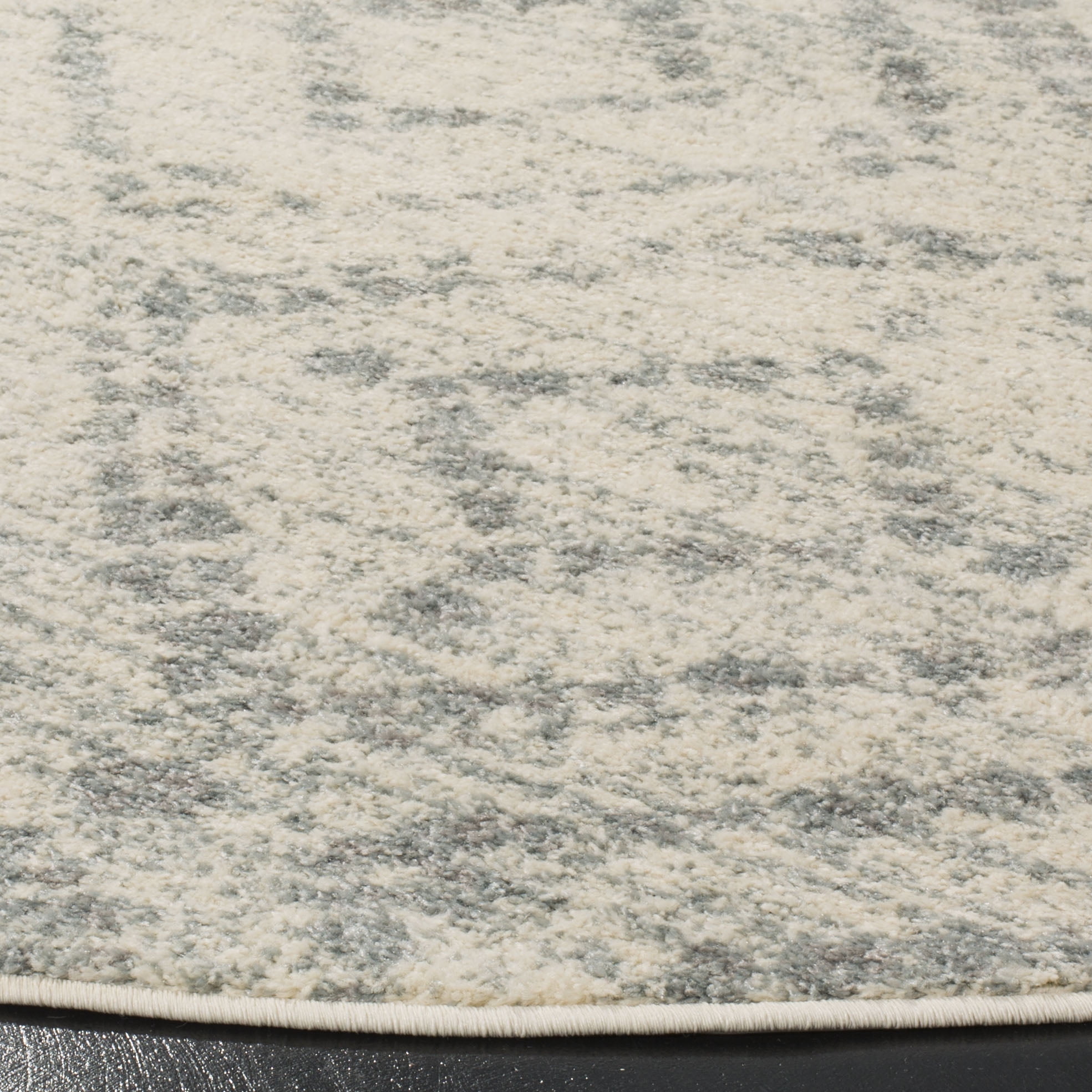 Safavieh Adirondack Lecia Geometric Area Rug, Ivory/Light Blue, 6' x 6' Round