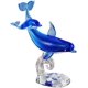 thumbnail image 1 of Adorno de delfín de cristal Brillar figura con forma de Animal decoración del hogar 1 ud Electrónica, 1 of 5