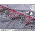 thumbnail image 2 of Soimoi Gray polyester Crepe Fabric Umbrella & Wild Animal Skin Fabric Prints by Yard 52 Inch Wide, 2 of 3