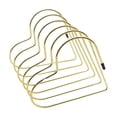 thumbnail image 4 of Soporte para libros, archivadores, soporte para escritorio, decoración, estantería ligera en forma de corazón, estante de almacenamiento para álbumes Oro, 4 of 8