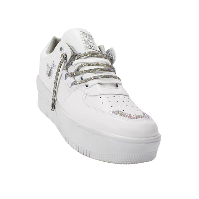 TENIS CASUAL DE MUJER BLANCO SINTETICO MARCA LEON 2084