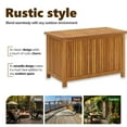 thumbnail image 4 of vidaXL Outdoor Wooden Deck Box, 4 of 9