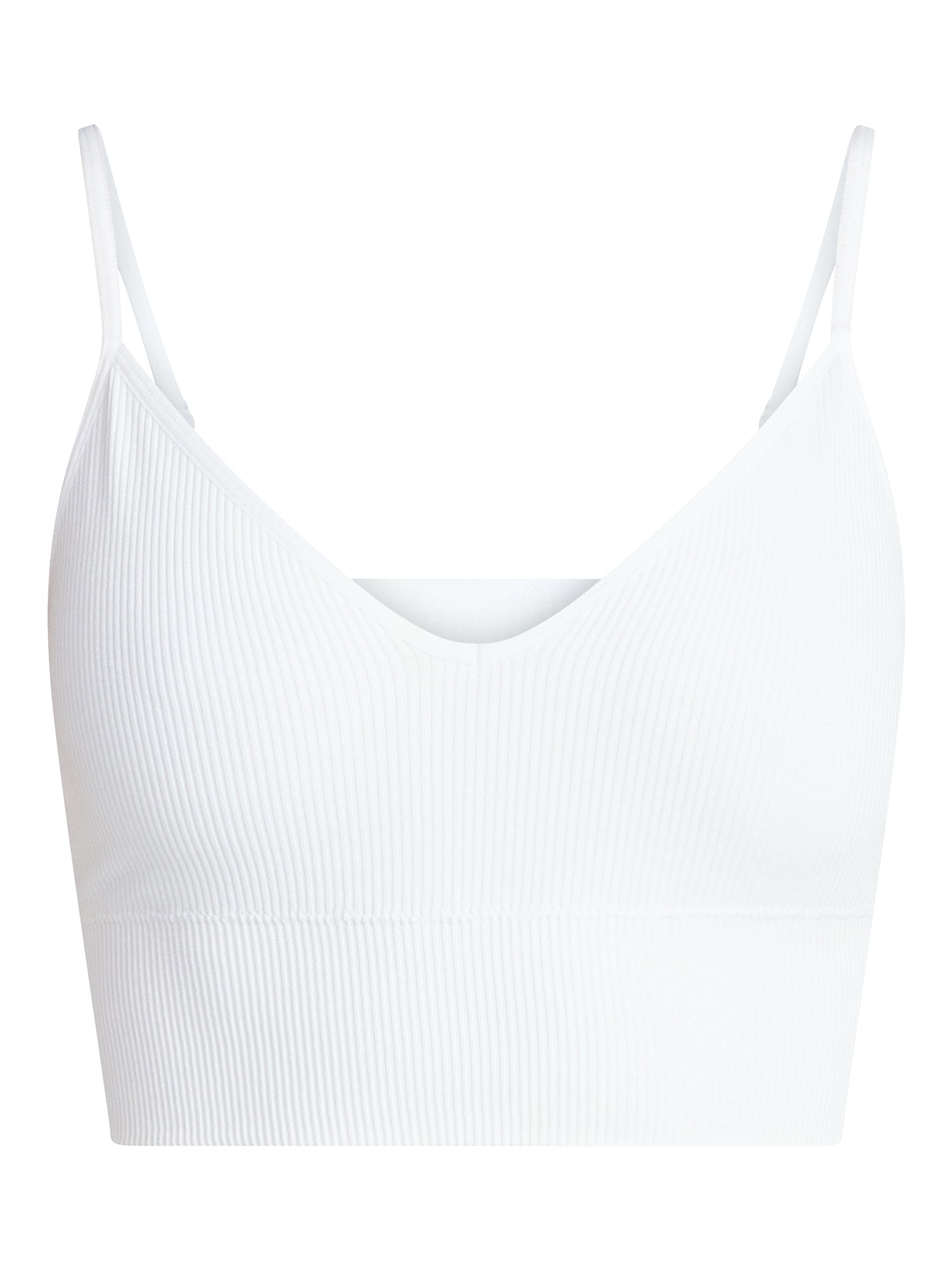 No Boundaries Seamless Core Longline Triangle Bra, Women's XS-XXXL