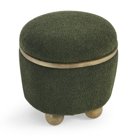 Storage Ottoman Bench, Upholstered End of Bed Ottoman Bench with Storage and Seating, Large Blanket Storage Bench for Foot Rest in Bedroom, Living Room, Entryway