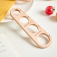 thumbnail image 4 of Yunuuuoa 2 Packs Wooden Pasta Portion Control Tool | Spaghetti Measuring Ruler for Perfect Servings | Kitchen Cooking Utensil with 4 Holes | Mess-Free Meal Prep | Reusable Sustainable Kitchen Gadget, 4 of 7