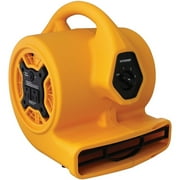 XPOWER P-130A 1/5 HP Multi-Purpose Mini Mighty Air Mover, Utility Fan, Dryer, Blower with Built-in Power Outlets