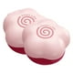 thumbnail image 2 of 2 piezas de cubiertas para perillas de horno eléctrico, cerraduras, protector de perilla de gas en forma de flor, fácil de instalar. Rosa, 2 of 9