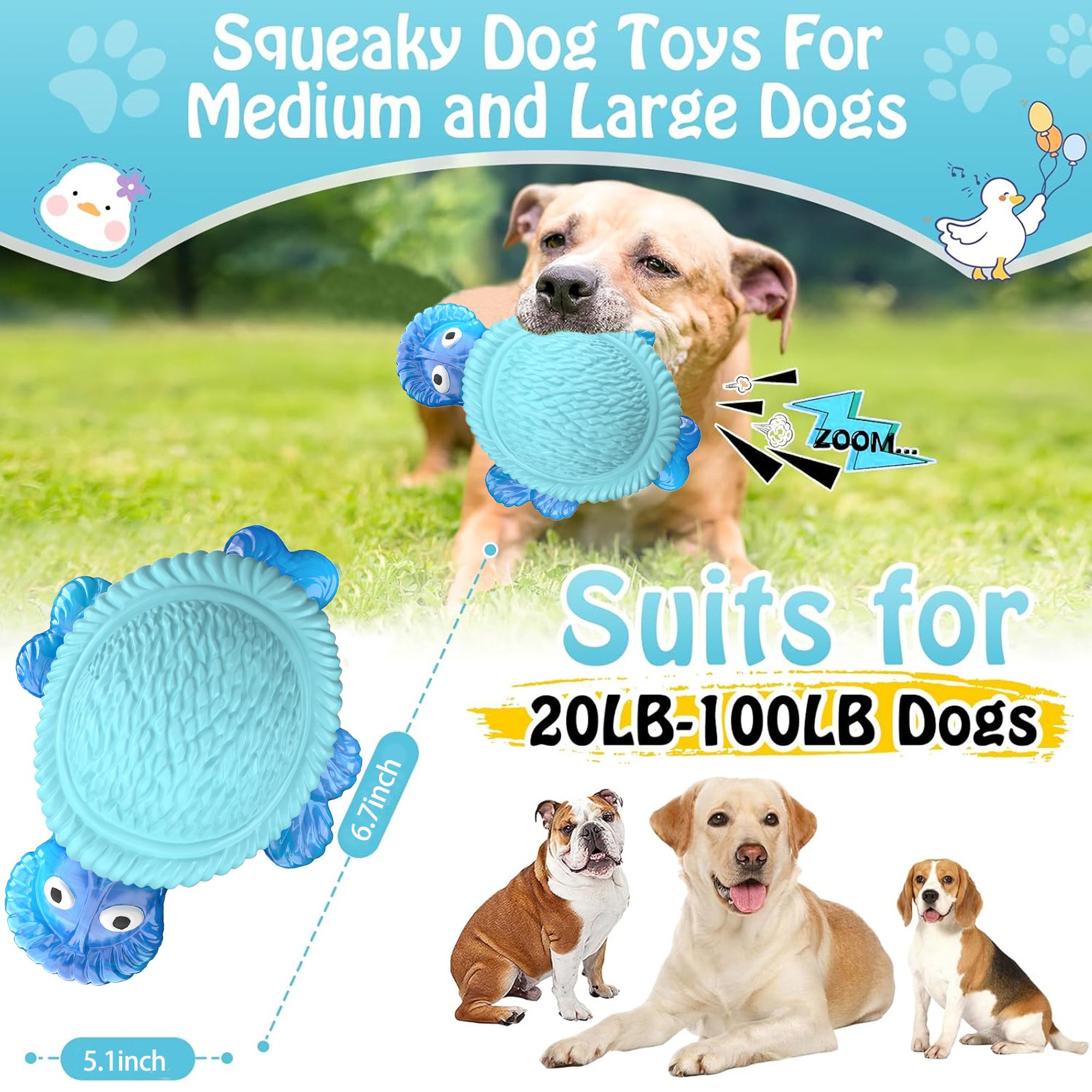 Pet Deluxe Tough Dog Chew Toy for Aggressive Chewers photo 2