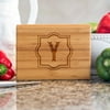 Monogrammed Engraved Cutting Board for Kitchen Gift - Wedding Gift for Couple or Gift for Mom & Grandma