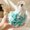 Multicolor, variant on Hioyaky Round Sided Bath Brush Silicone For Shower With Handle Exfoliating Shower Sponge For Deep Cleansing -Grip Bath Exfoliator