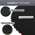 thumbnail image 2 of Soozier Replacement Trampoline Mat with 54 V-Hooks, Fits 10ft Trampoline, 2 of 9