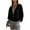 ZA-Black-lightweight cardigans, variant on Frostluinai Cotton Linen Cardigans for Women Button V Neck Oversized Cropped Cardigans Long Sleeve Drop Shoulder Solid Jacket Coats