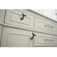 thumbnail image 3 of Zeckos Brown Cast Iron Whale Tail Drawer Pulls Cabinet Knobs Set of 12, 3 of 14