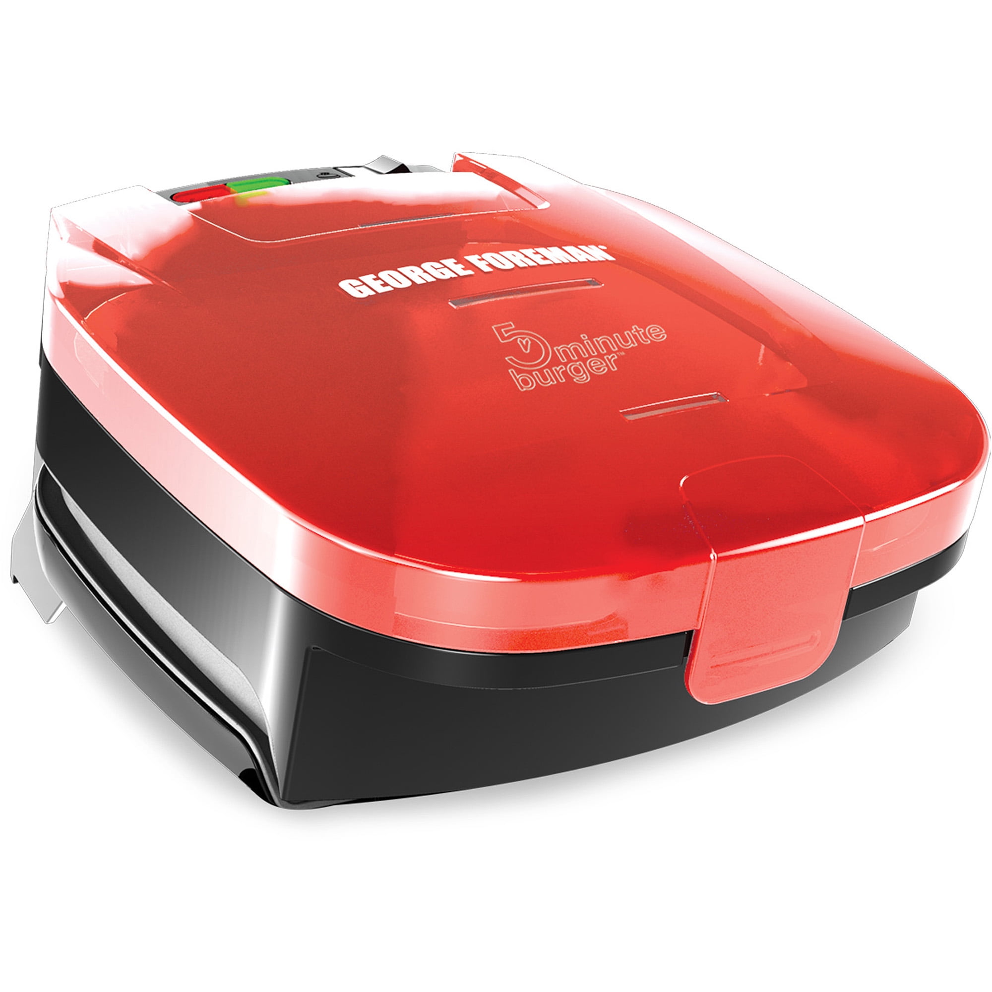 Foreman 2Serving Fixed Plate Grill, Red