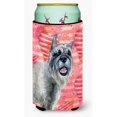 thumbnail image 1 of ""Caroline's Treasures Schnauzer Love Abrazadera decorativa para latas Tall Boy Multicolor"", 1 of 1