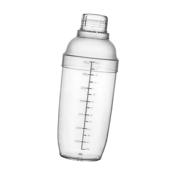 Coctelera, vaso mezclador, transparente para coctelería, utensilios de bar, bebidas 700 ml