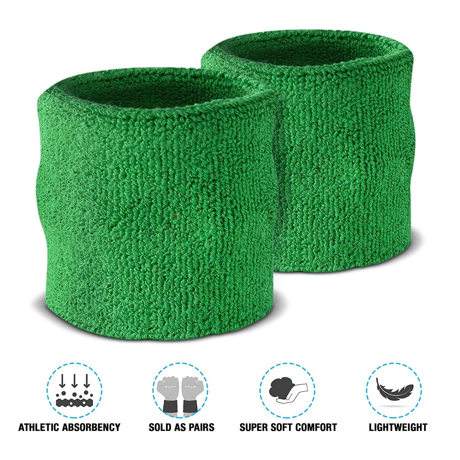 Suddora Headband & Wristbands Set (Includes 1 Head Band and