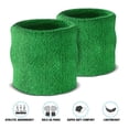 thumbnail image 4 of Suddora Headband & Wristbands Set (Includes 1 Head Band and 2 Wrist Sweatbands) (Green), 4 of 6