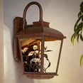 thumbnail image 5 of Maxim Lighting - Arbor 13.75 Inch Outdoor Wall Lantern Aluminum/Stainless, 5 of 7