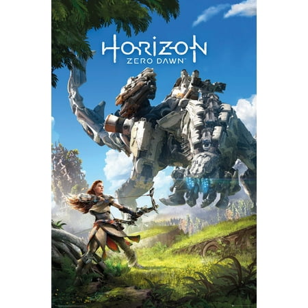 Horizon: Zero Dawn - Gaming Poster / Print (Game Cover / Key Art) (Size: 24