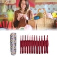 thumbnail image 4 of 14Pcs Ergonomic Crochet Hook 2.0mm-10mm Ergonomic Handle Crochet Hook for Beginner Knitting Sweater Scarves Bag Socks, 4 of 9