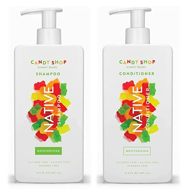 Native Shampoo and Conditioner Set Sulfate Free, Paraben Free, Dye Free, with Naturally