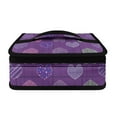 thumbnail image 2 of KUIFORTI Love Print Lunch Box Reusable Women Laptop Tote Bag Ice Packs Women Lunch Bag Wallet Zipper Purse Easy Clean, 2 of 7