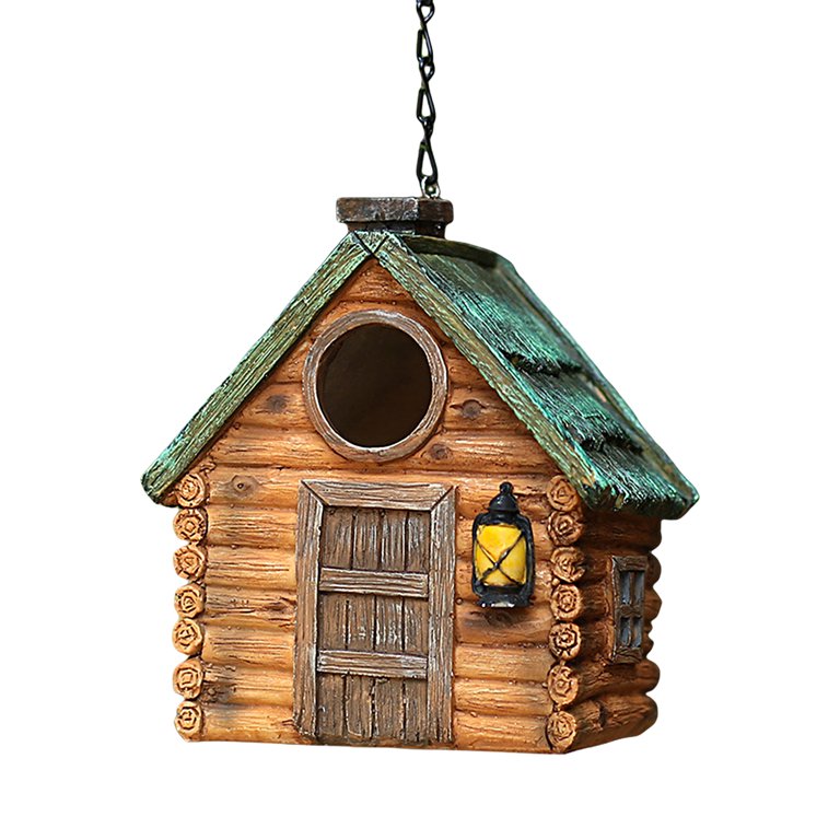 wildtier herz GOER-000053 Animal Heart I Bird Feeder House - Handmade from  Natural Wood - Weatherproof - 30cm x 235cm x 20cm - Hanging Birdhouse for  garde