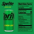 thumbnail image 6 of Sprite Zero Sugar Lemon Lime Soda Pop, 12 fl oz, 12 Pack Cans,1 pack, 6 of 6
