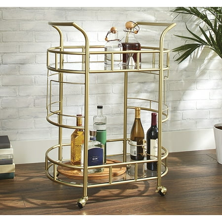 Better Homes & Gardens Fitzgerald 2-Tier Bar Cart,