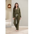 thumbnail image 6 of Richie House Women Cotton Pajamas Set Notch Collar Soft Sleepwear Pjs Button Nightwear RHW2846-D-S, 6 of 7