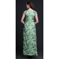 thumbnail image 4 of Bimba Robe de Soirée Maxi Sans Manches à Imprimé Floral pour Femmes Été Printemps-Moyen, 4 of 5