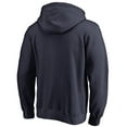 thumbnail image 4 of Men's Navy Edmonton Oilers Splatter Logo Pullover Hoodie, 4 of 4