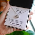 thumbnail image 2 of To My Wife Forever and Always Infinity Knot Necklace Message Card, 2 of 17