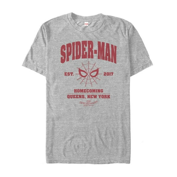 Men's Marvel Spider-Man: Homecoming Est. 2017 Graphic Tee Athletic Heather Medium