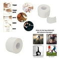 thumbnail image 4 of Ruban de Sport, Ruban de Sport en Coton, Poignets et Genoux Blancs, 4 of 8