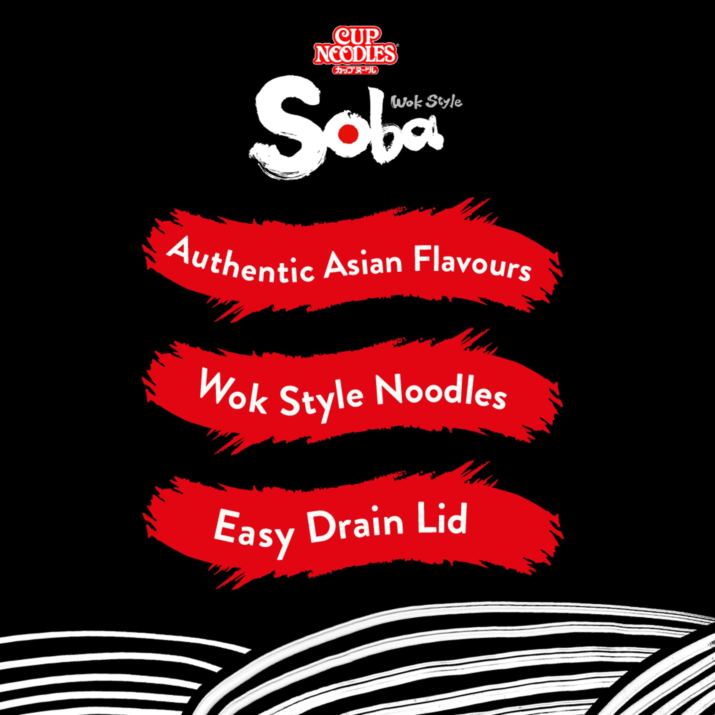 Nissin Soba Classic Instant Noodles 90G, Imported from Britain