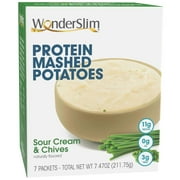 WonderSlim Protein Mashed Potatoes, Sour Cream & Chives (7ct)