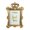 7 inch, variant on Lynono Victorian Resin Photo Frame With Intricate Crown Detail For Desktop Display
