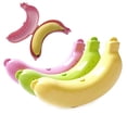 thumbnail image 2 of Banana Saver Flexible Keep Fresh Plastic Picnic Fruit Banana Storage Case Kitchen Tools, 2 of 7