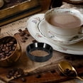 thumbnail image 6 of Pot Powder Cup Dosing Rings Coffee Metal Funnel Aluminum Loading and Tamping, 6 of 6