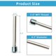 thumbnail image 4 of Paquete de 2 Varillas de áNodo para Calentador de Agua NPT RV de 1/2 Pulgada con Cinta de PTFE Varilla de áNodo de Magnesio para Calentadores 11553, Para RV,, 4 of 5