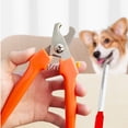 thumbnail image 4 of Stainless Steel Pet Nail Clipper and File Trimmer for Dogs and Cats with Guard Scissors, 4 of 4