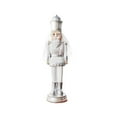 thumbnail image 1 of veasfak Nutcracker Statue Collectible Crafts Decor Resin Decorative Nutcracker Sculpture White, 1 of 9