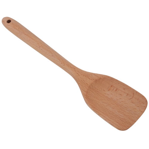 Mainstays 13' Beechwood Turner Spatula for Flipping, Turning, and Serving