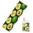 thumbnail image 2 of Picia Avocado Pattern Cooling Towels (40"x12") Cool Towel, Cold Towel, Microfiber Soft Breathable Chilly Ice Towel, 2 of 9